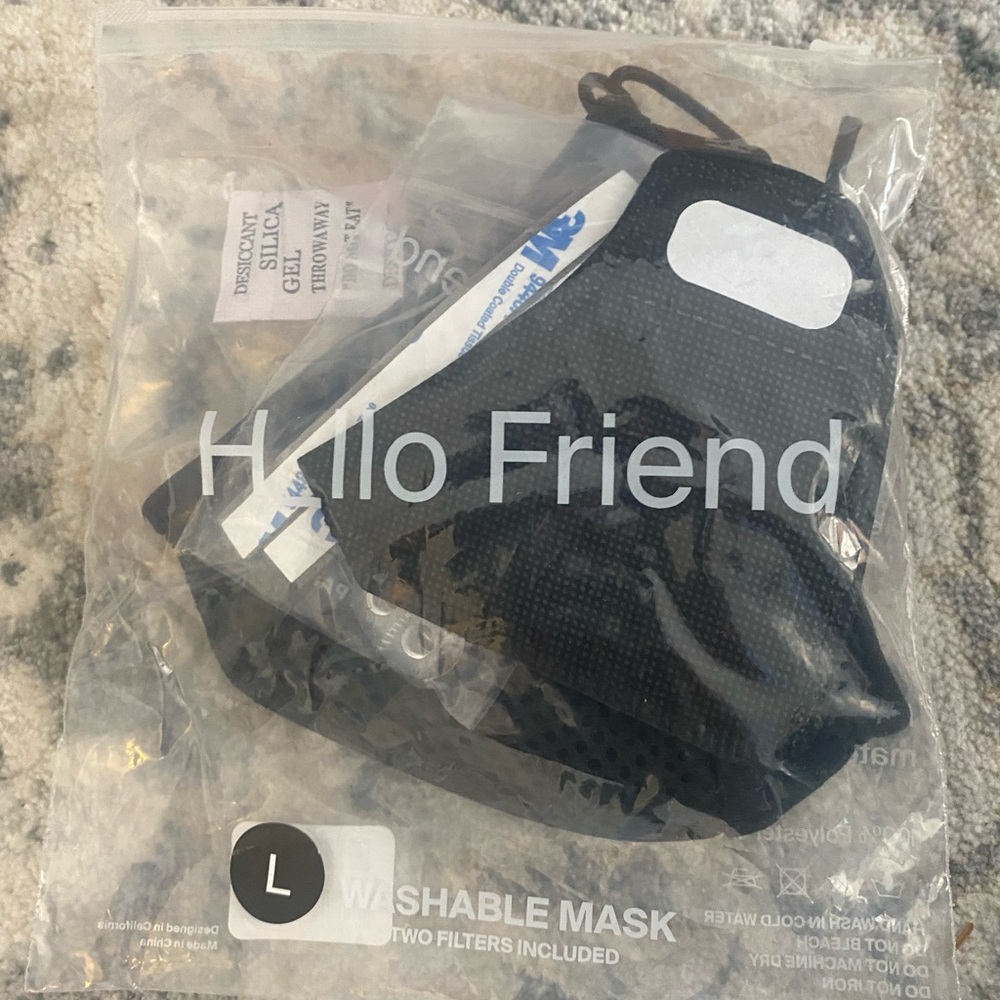 Hello Friend Face Mask